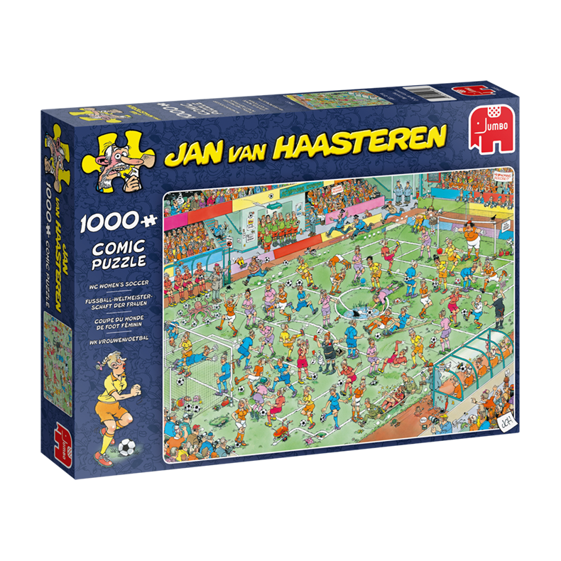 Jan van Haasteren - Womens Soccer - 1000 brikker