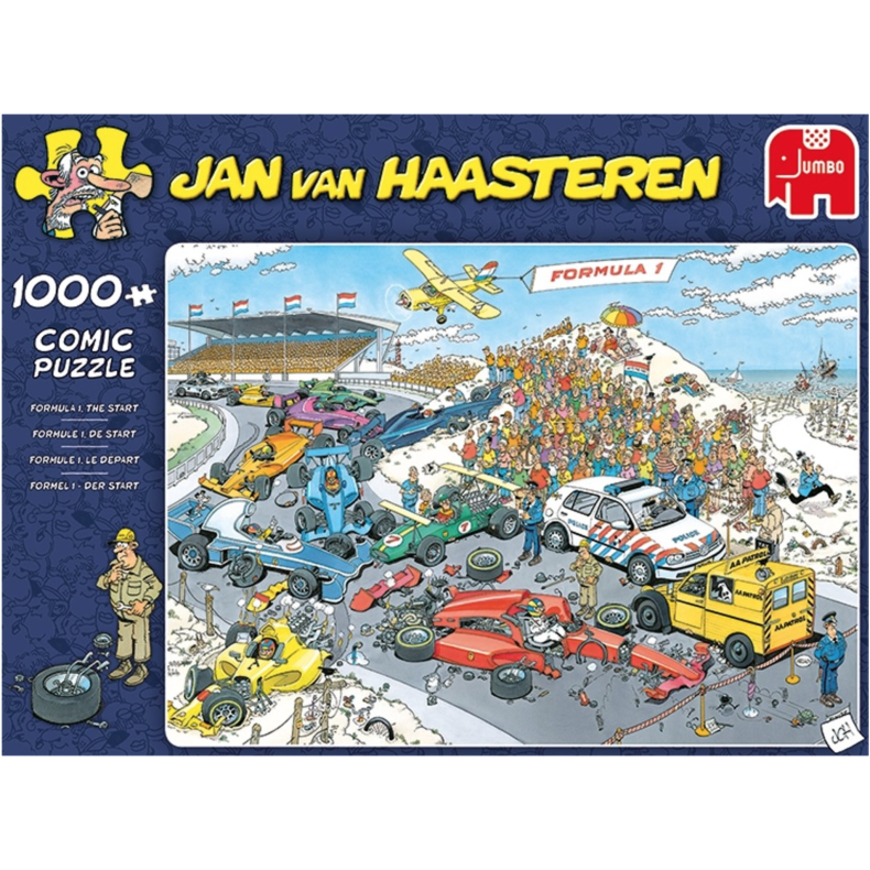 Jan van Haasteren - Grand Prix - 1000 Brikker