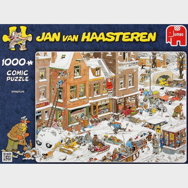 Jan van Haasteren - Streetlife - 1000 brikker