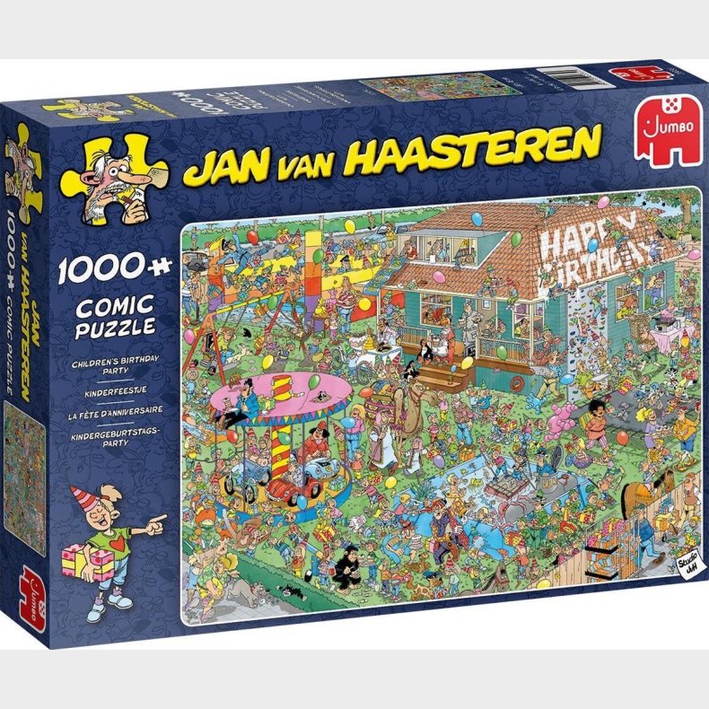 Jan van Haasteren - Children&Atilde;&cent;&acirc;&#130;&not;&acirc;&#132;&cent;s Birthday Party - 1000 brikker