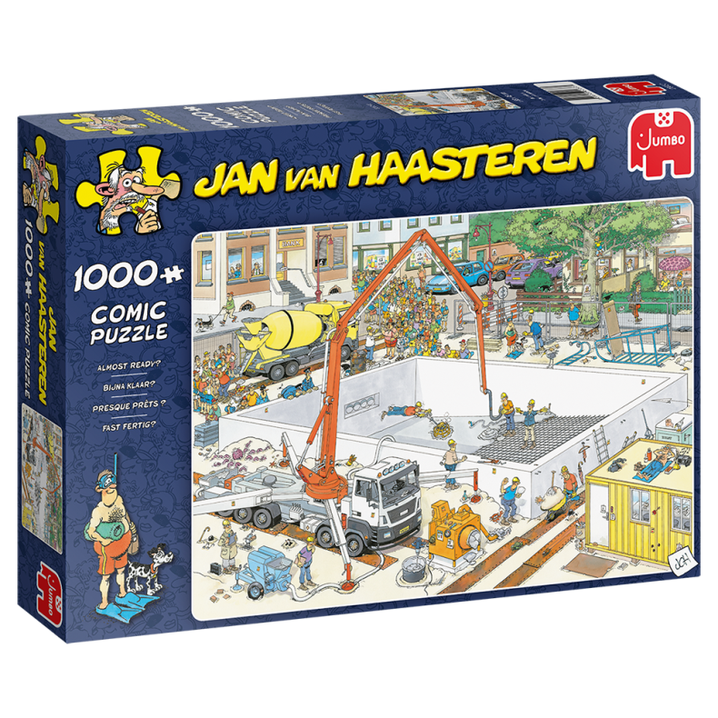 Jan van Haasteren - Almost Ready? - 1000 brikker