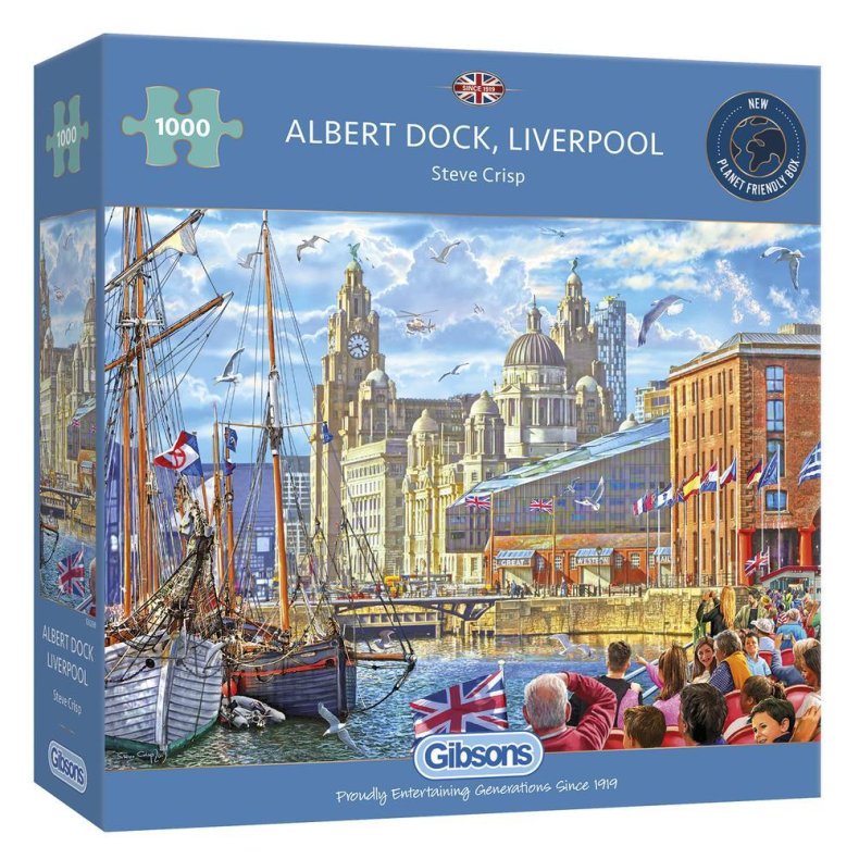 Albert Dock, Liverpool - 1000 brikker