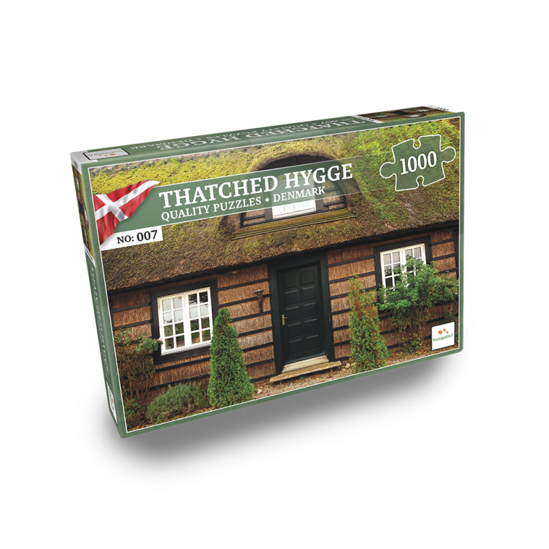 Nordic Quality Puslespil: Thatched - 1000 brikker