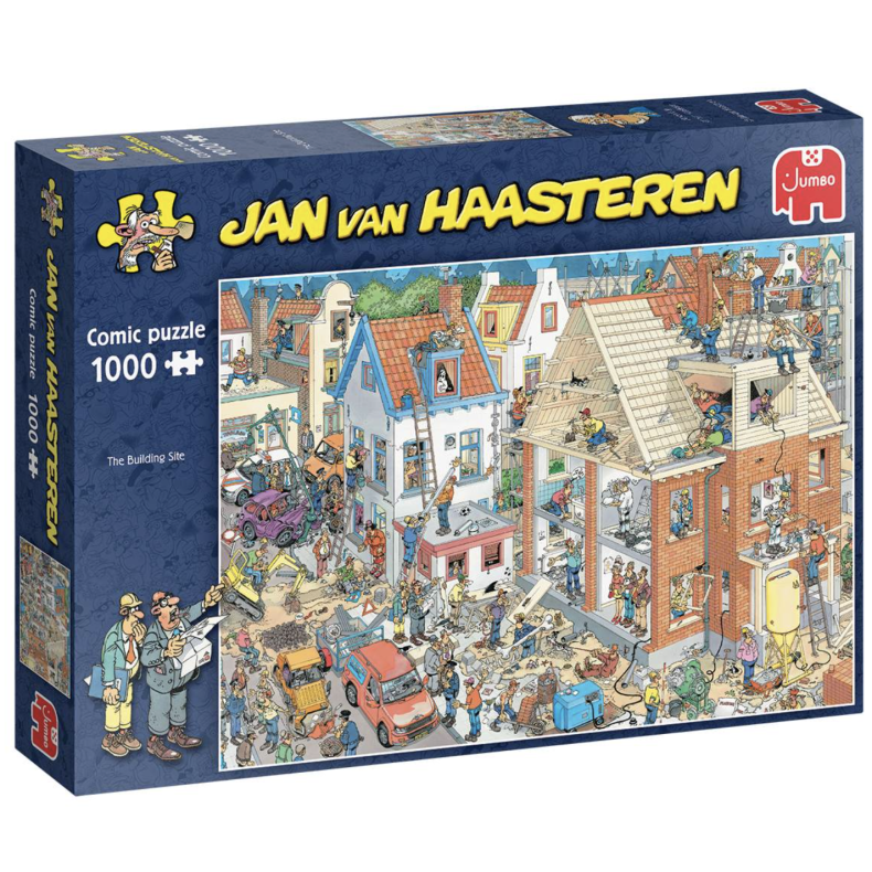 Jan Van Haasteren - Building Site - 1000 brikker