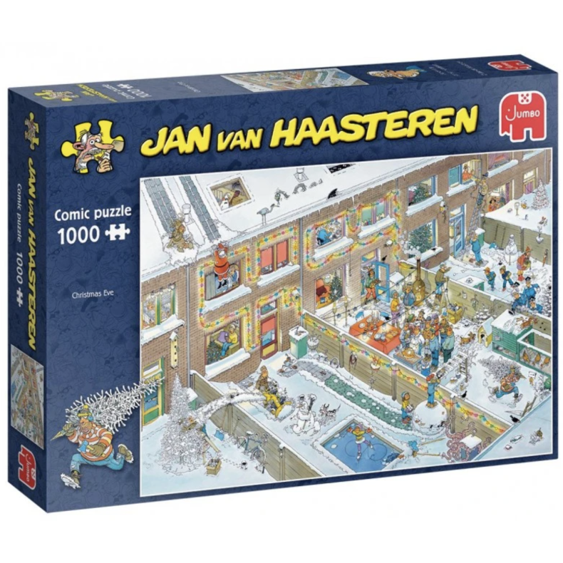 Jan Van Haasteren - Christmas Eve - 1000 brikker