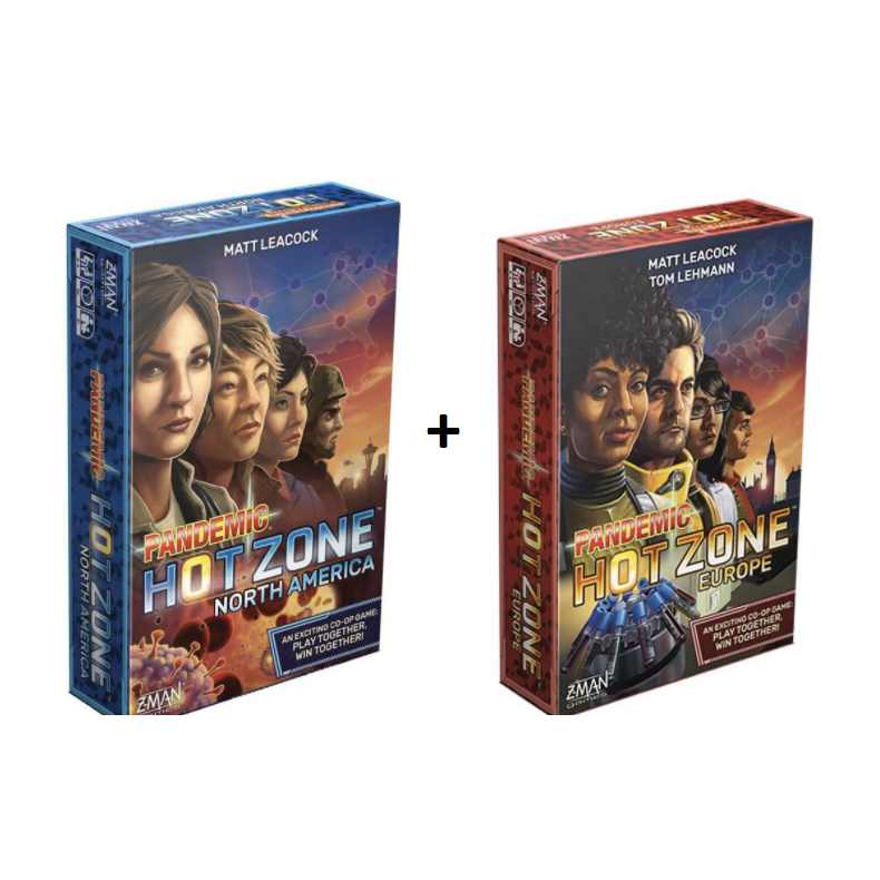 Pandemic Hot Zone Bundle - Dansk