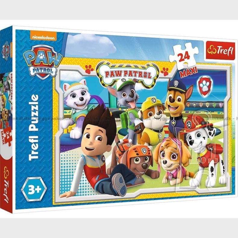 Paw Patrol MAXI - 24 brikker