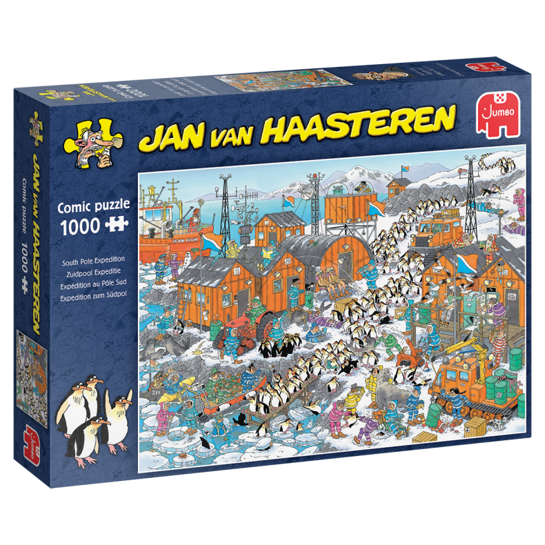 Jan Van Haasteren - Ekspedition p Sydpolen - 1000 brikker