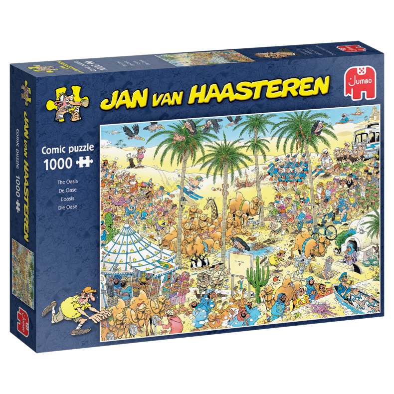 Jan Van Haasteren - Oasen - 1000 brikker