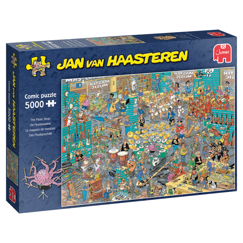 Jan Van Haasteren - Musikbutikken - 5000 brikker