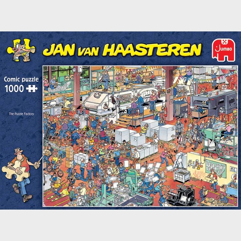 Jan van Haasteren - The Puslespil Factory - 1000 brikker