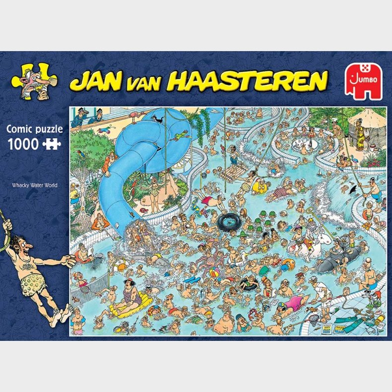 Jan van Haasteren - Whacky Water World - 1000 brikker