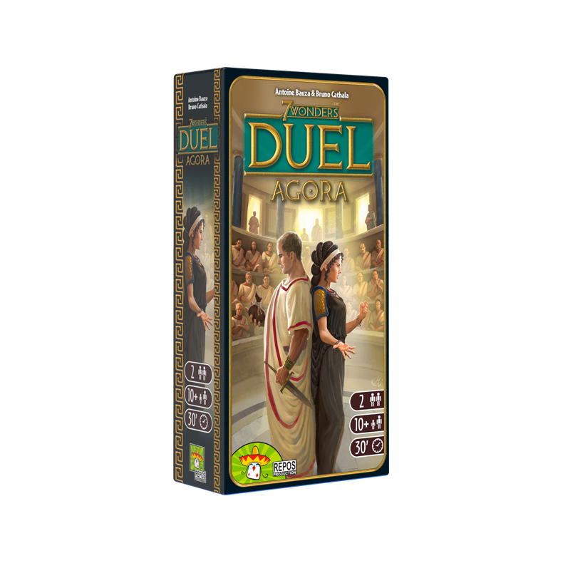 7 Wonders Duel Agora Expansion - Dansk