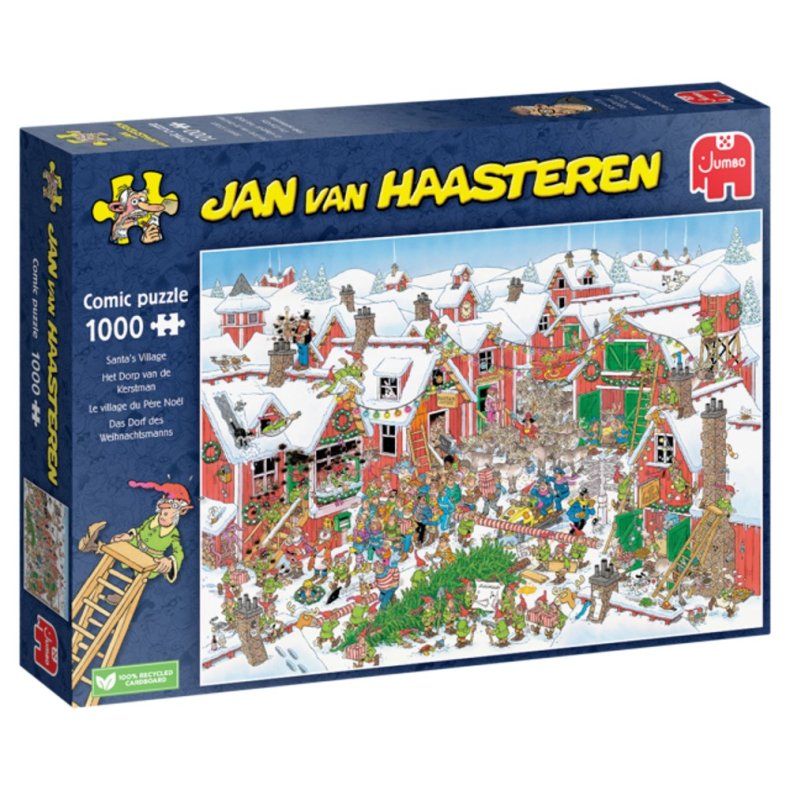 Jan Van Haasteren - Nissernes By - 1000 brikker