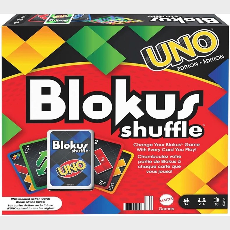 Blokus Shuffle UNO Edition