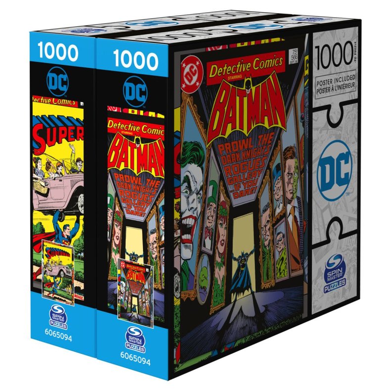 DC Comics Puslespil 2 pak - 1000 brikker