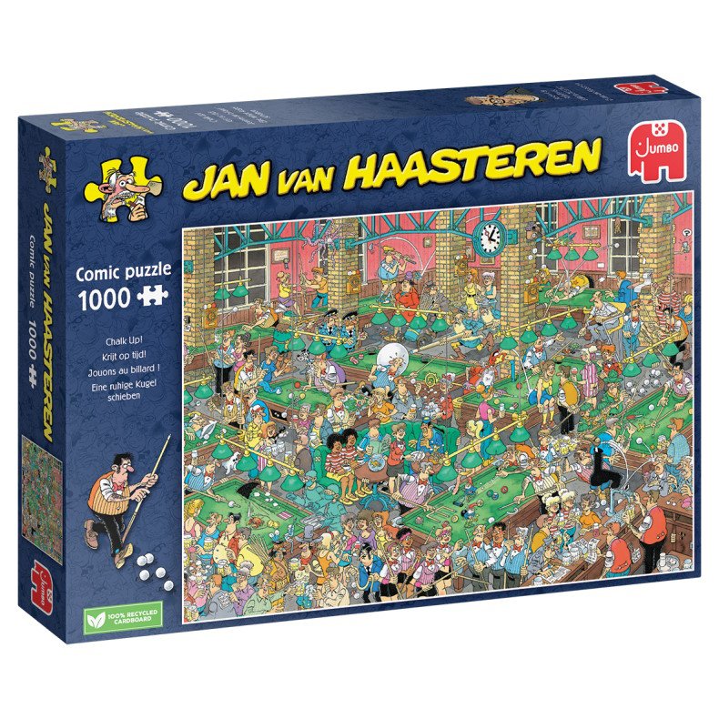 Jan van Haasteren - Billard! - 1000 Brikker