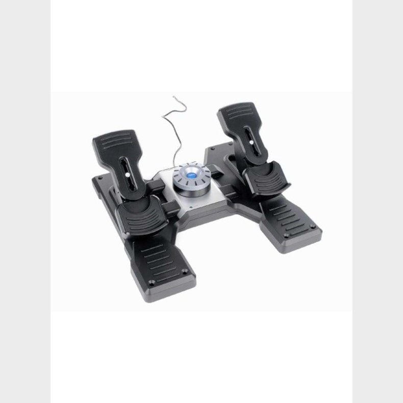 Logitech G Saitek Pro Flight Rudder Pedals - Controller - PC