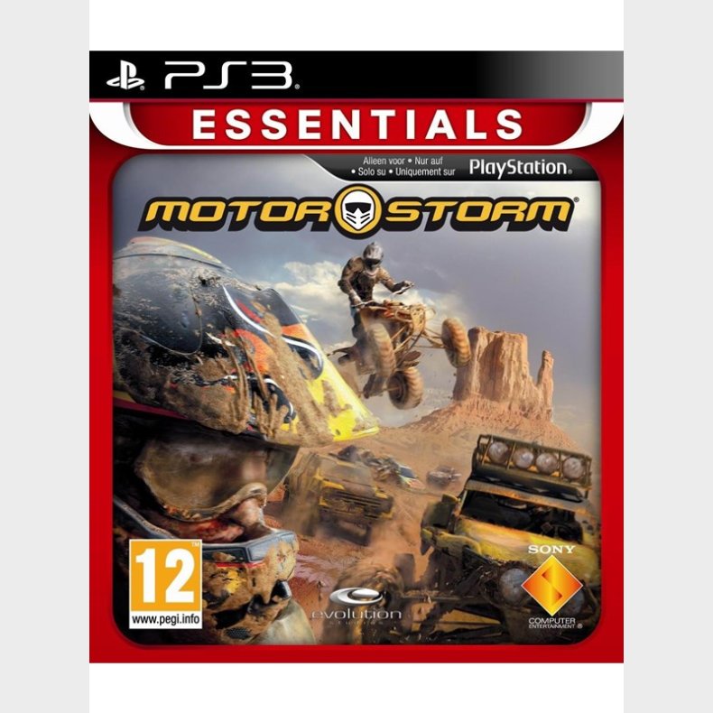 MotorStorm (Essentials) - Sony PlayStation 3 - Racing