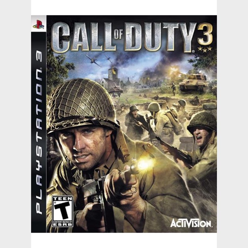 Call Of Duty 3 - Sony PlayStation 3 - FPS