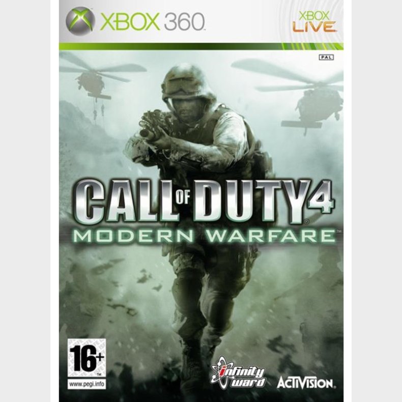 Call of Duty 4: Modern Warfare - Microsoft Xbox 360 - FPS