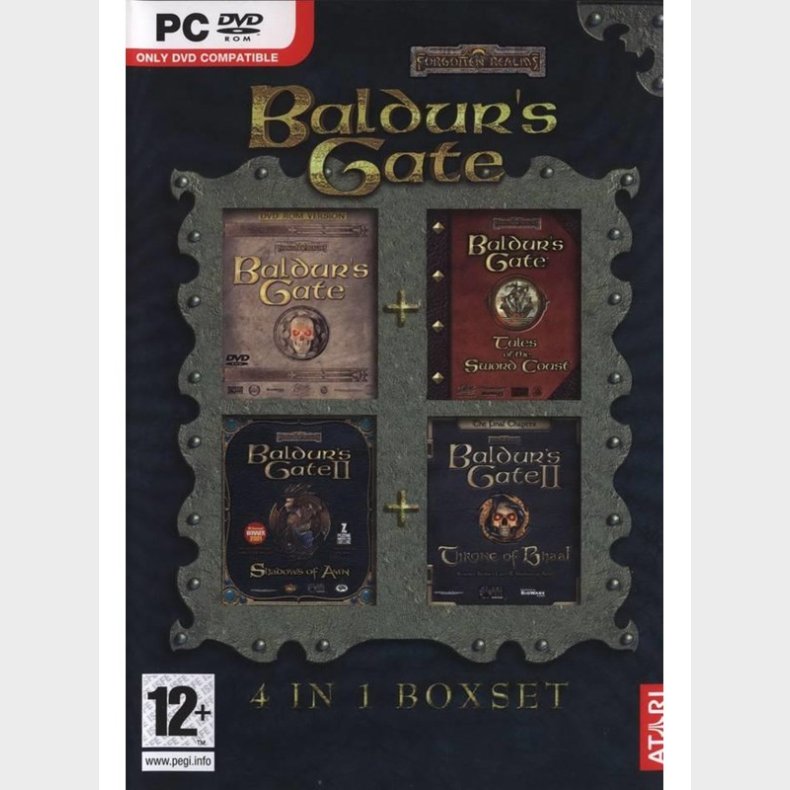 Baldur&apos;s Gate: 4 in 1 Boxset - Windows - Samlinger