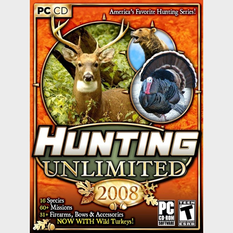 Hunting Unlimited 2008 - Windows - Sport