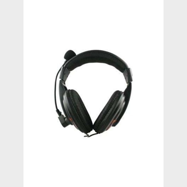 Deltaco Headset HL-56 - Black