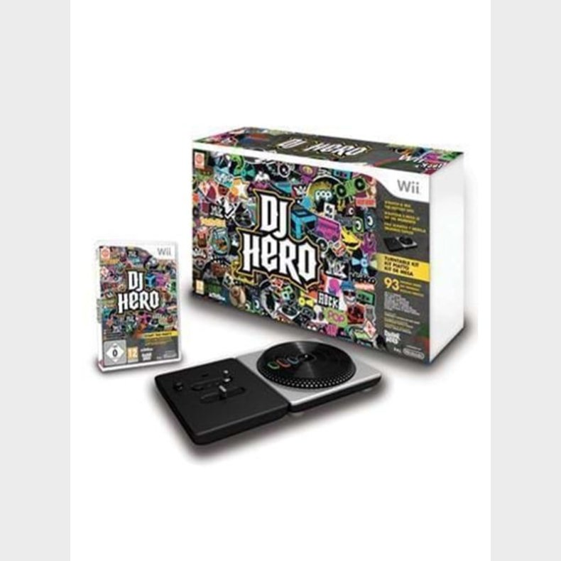 DJ Hero With Turn table Kit - Nintendo Wii - Musik