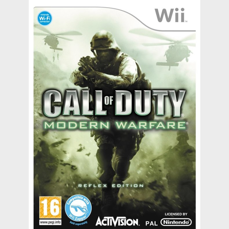 Call of Duty: Modern Warfare - Reflex - Nintendo Wii - FPS