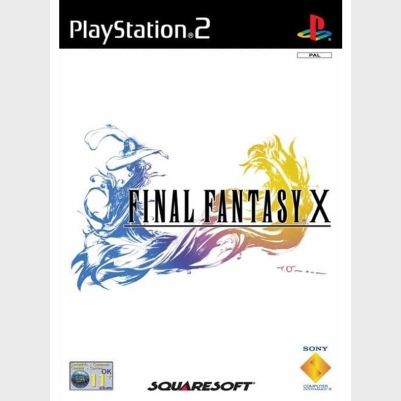 Final Fantasy X (10) - Sony PlayStation 2 - RPG