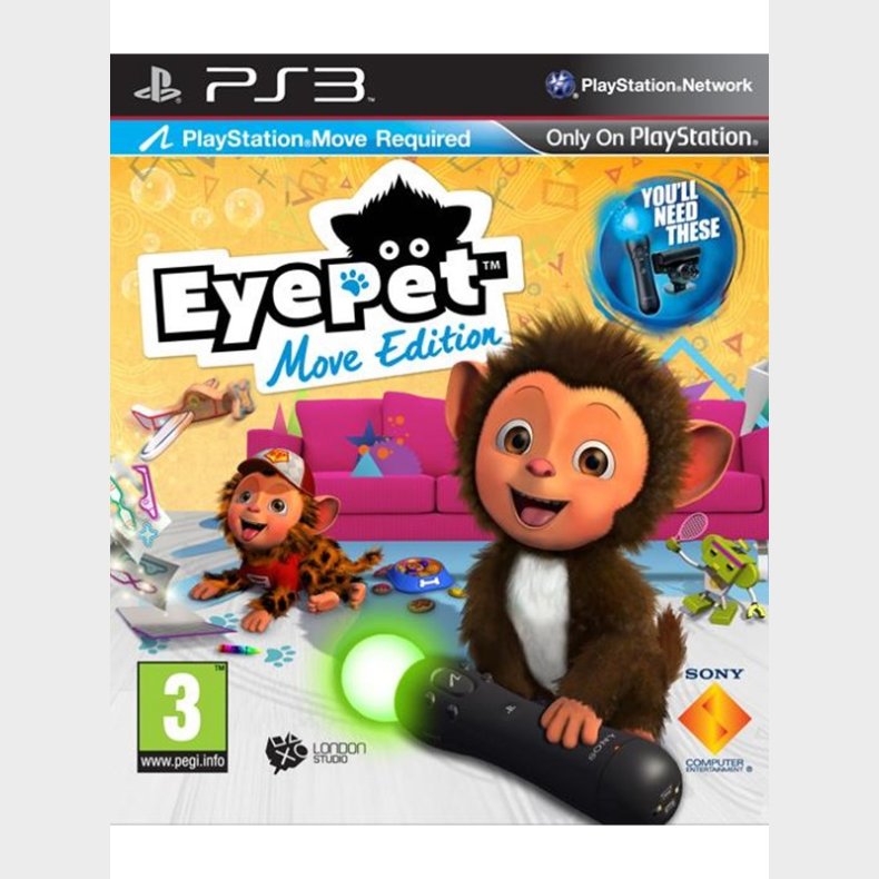 Eyepet Move Edition - Sony PlayStation 3 - Virtuelle kledyr