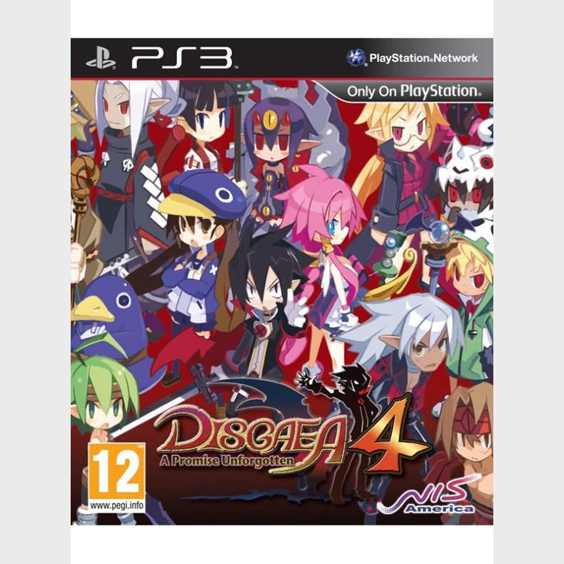 Disgaea 4: A Promise Unforgotten - Sony PlayStation 3 - RPG