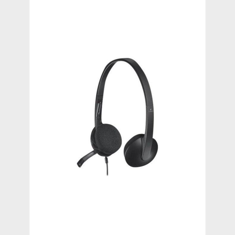 Logitech H340 USB Headset - Black