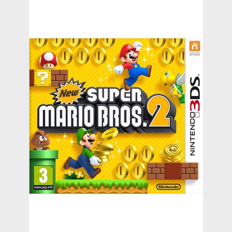 New Super Mario Bros. 2 - Nintendo 3DS - Action