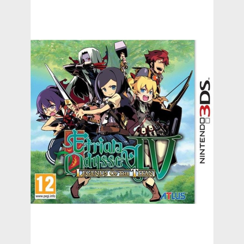 Etrian Odyssey IV: Legends of the Titan - Nintendo 3DS - RPG