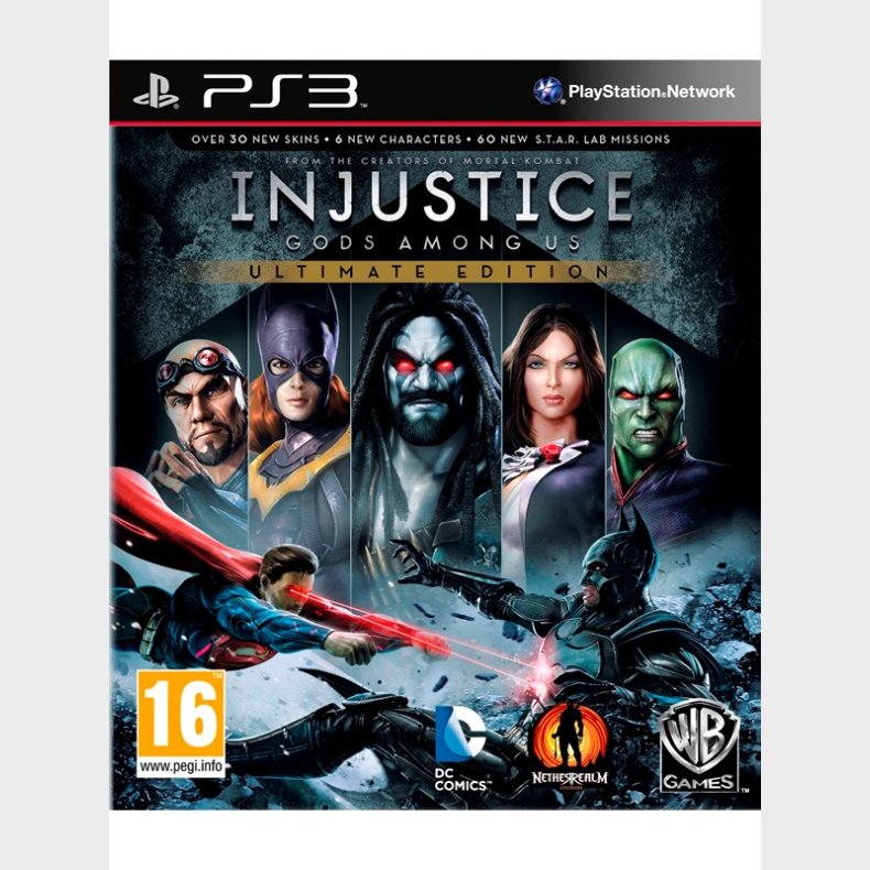 Injustice: Gods Among Us: Ultimate Edition - Sony PlayStation 3 - Action