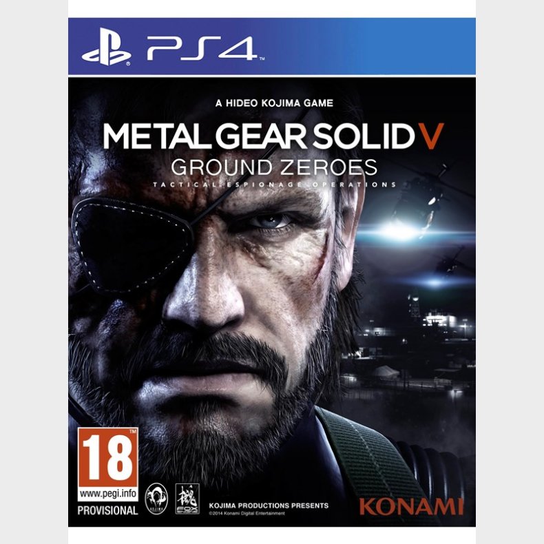 Metal Gear Solid V: Ground Zeroes - Sony PlayStation 4 - Action