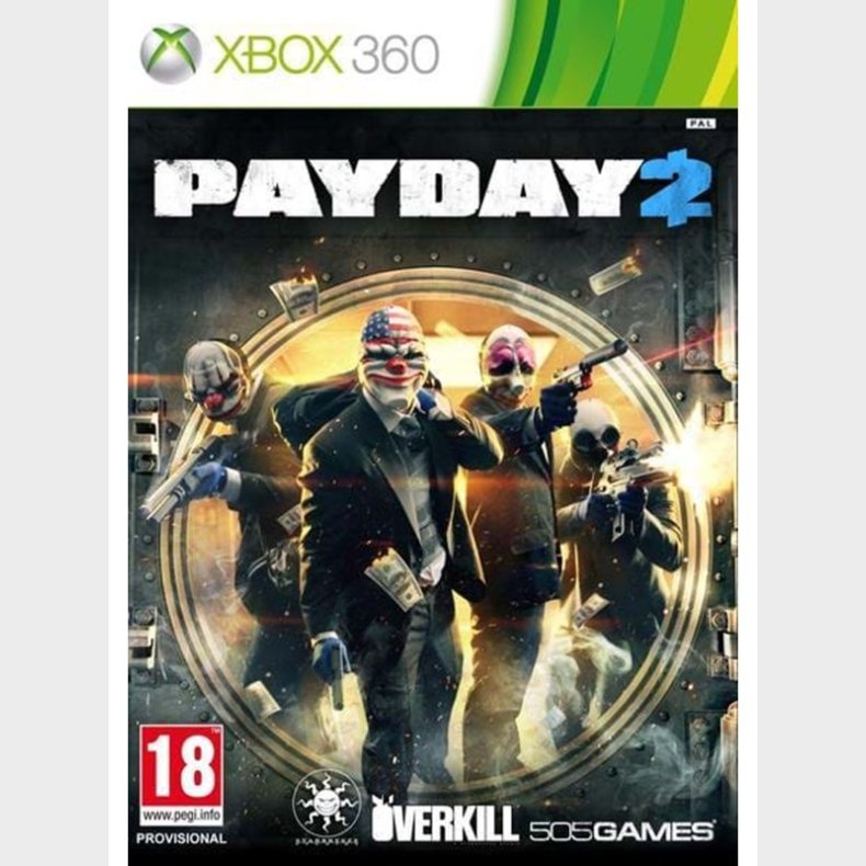 Payday2 - Microsoft Xbox 360 - Action