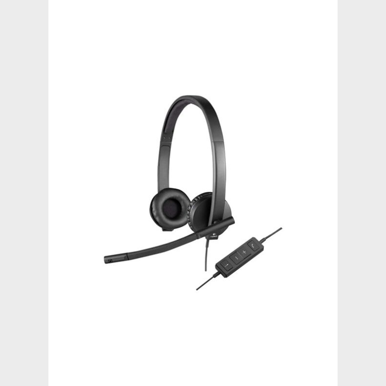 Logitech USB Headset H570e - Black