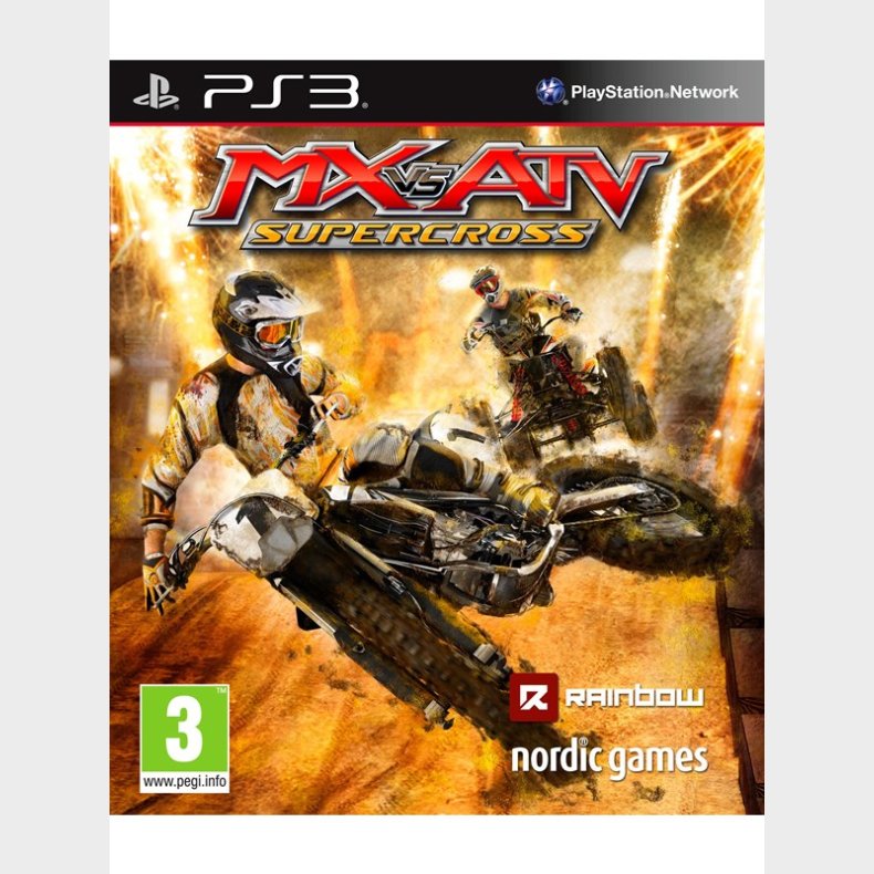 MX Vs ATV: Supercross - Sony PlayStation 3 - Racing