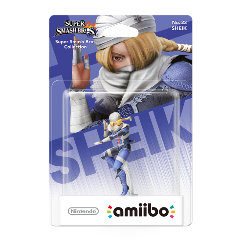 Nintendo Amiibo Sheik no. 23 (Super Smash Bros. Series) - Accessories for game console - Nintendo Switch