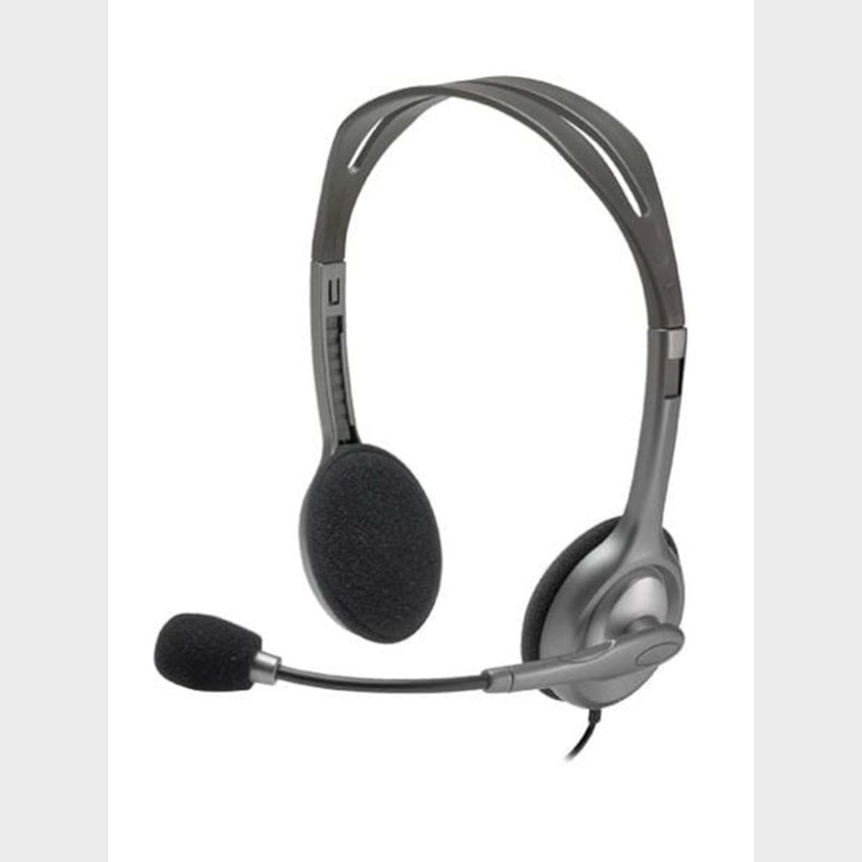 Logitech H111 Stereo Headset - Black