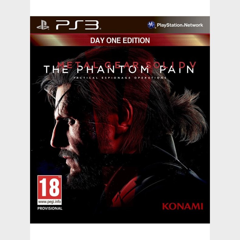 Metal Gear Solid V: The Phantom Pain (Day One Edition) - Sony PlayStation 3 - Action