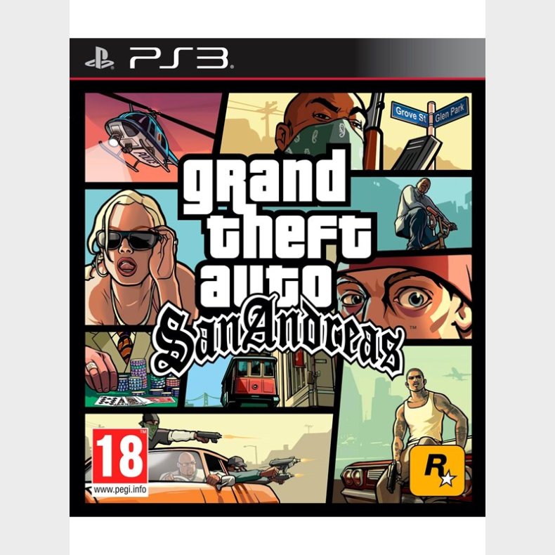 Grand Theft Auto: San Andreas - Sony PlayStation 3 - Action