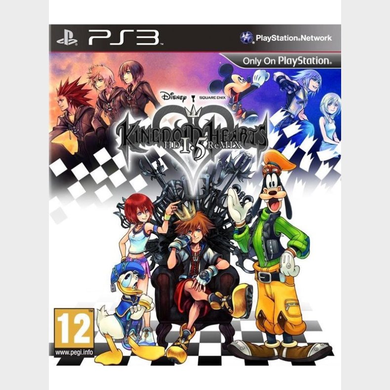 Kingdom Hearts 1.5 Remix - Sony PlayStation 3 - RPG