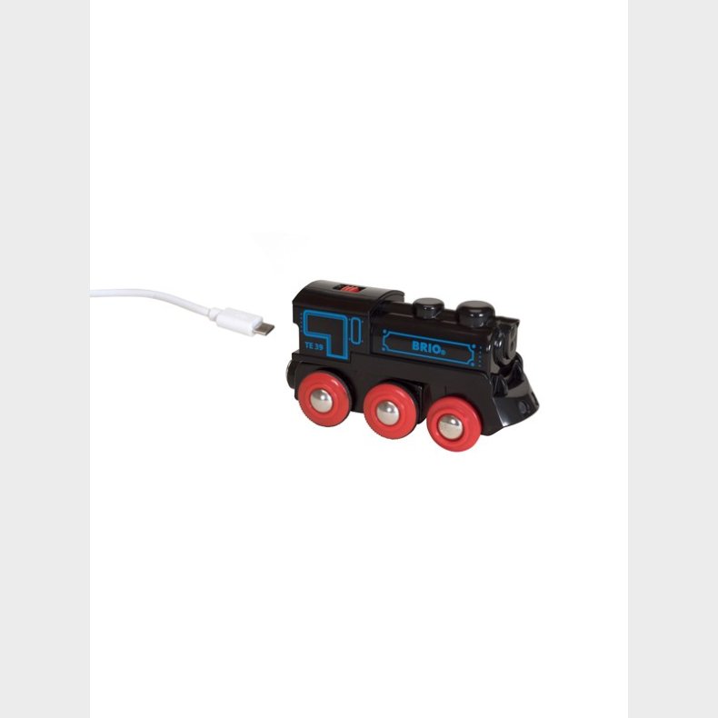 Brio 33599 Genopladeligt lokomotiv m/mini USB-kabel