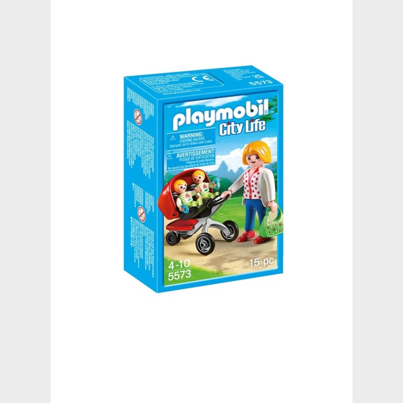 Playmobil City Life - Tvillingeklapvogn