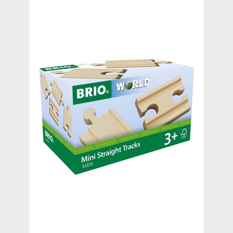 Brio 33333 Lige skinner, mini