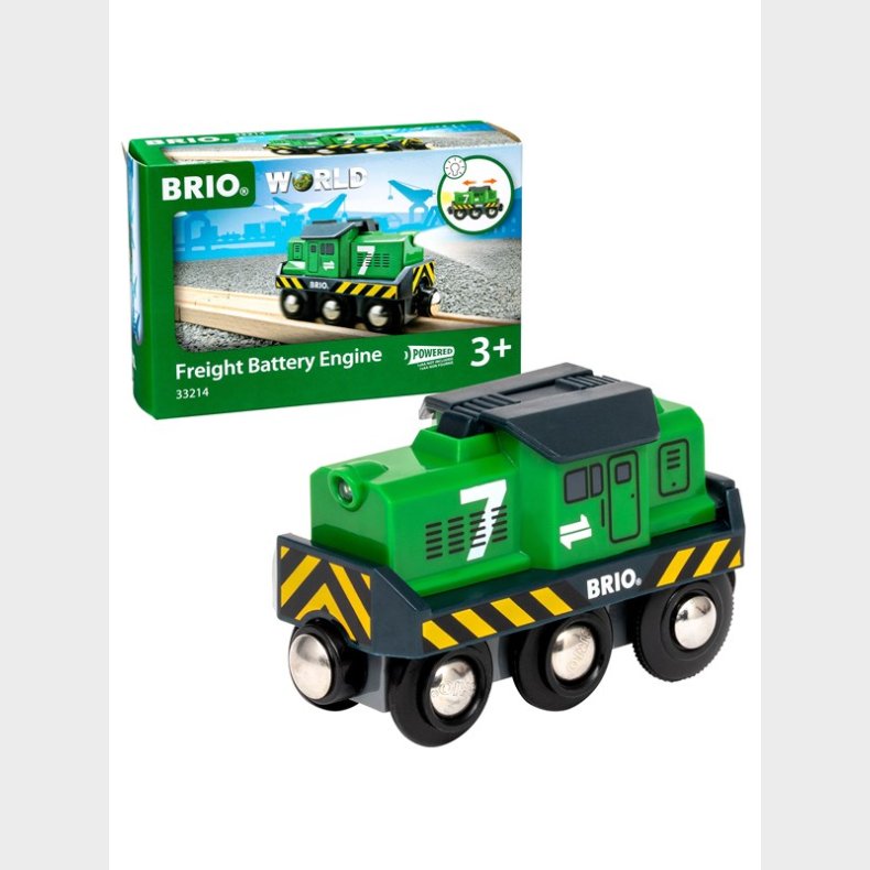 Brio 33214 Fragtlokomotiv, batteridrevet